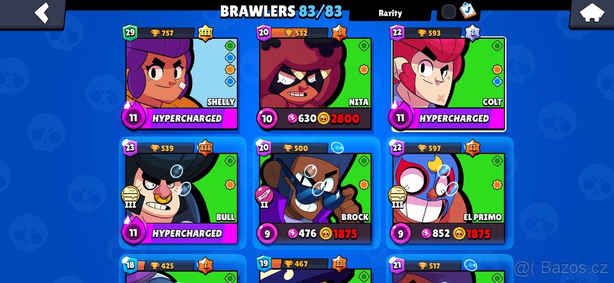 Brawl Stars účet