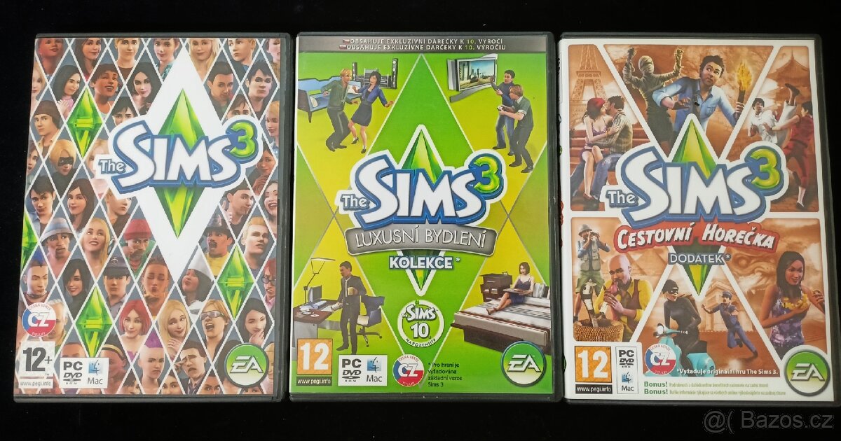 The Sims 3 + dve DLC zdarma (PRODÁNO)