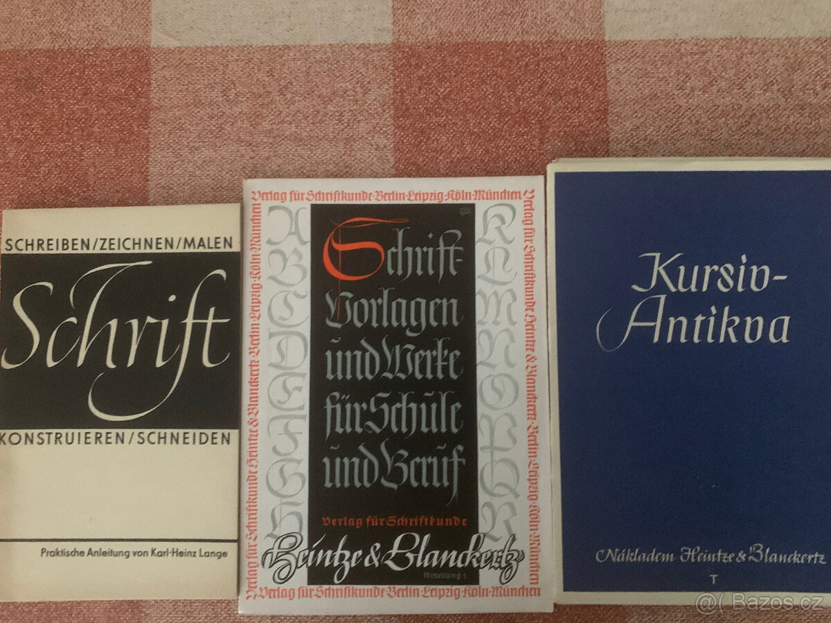 Německé publikace o písmu