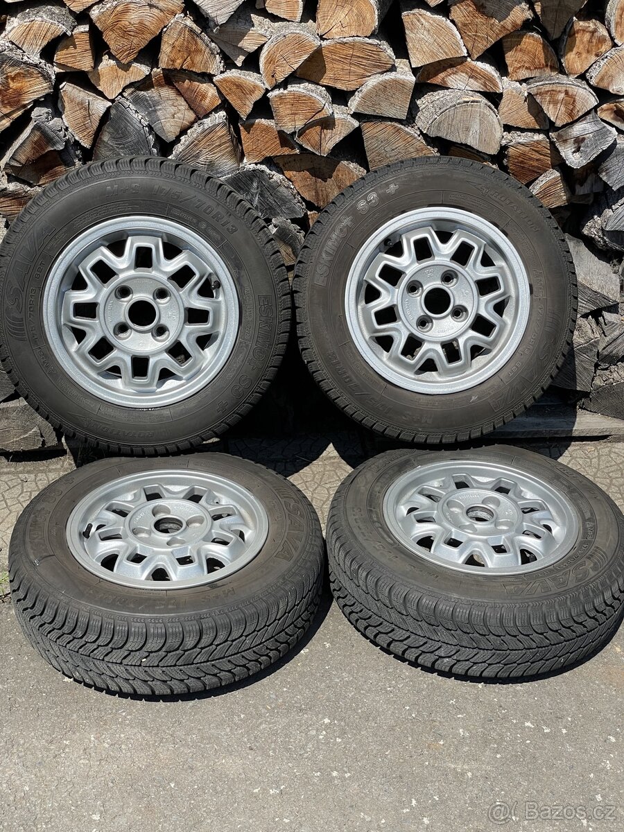 VW Alu 13” Retro s 175/70 R13