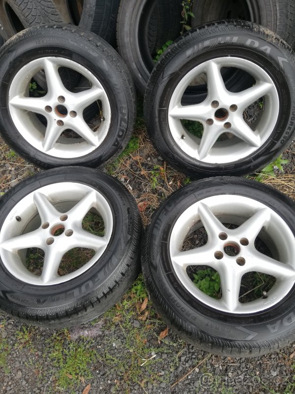 OPEL, VW, SEAT -15"ALU KOLA S PNEUMATIKAMI 195/65/15