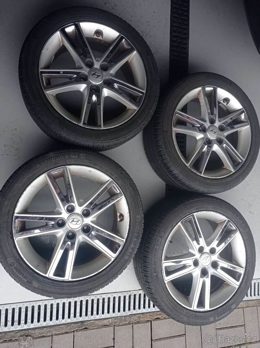 Zánovní LETNI 17" al ORIGINAL HYUNDAI i30, KIA Ceed