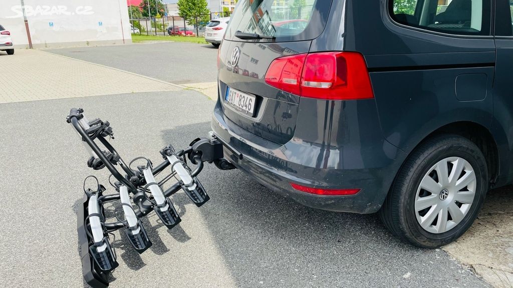 Nosič kol na tažné zařízení NOVÝ GERMANY kvalita-4 kola 60kg