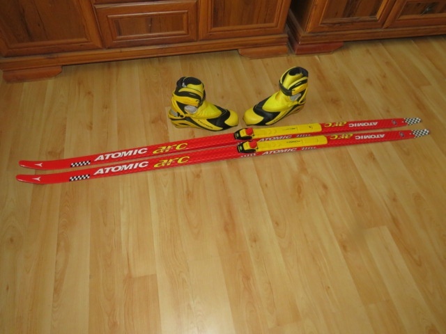 Predam bezkovy set,ATOMIC,158 cm,SNS,c.5,5-SKATE