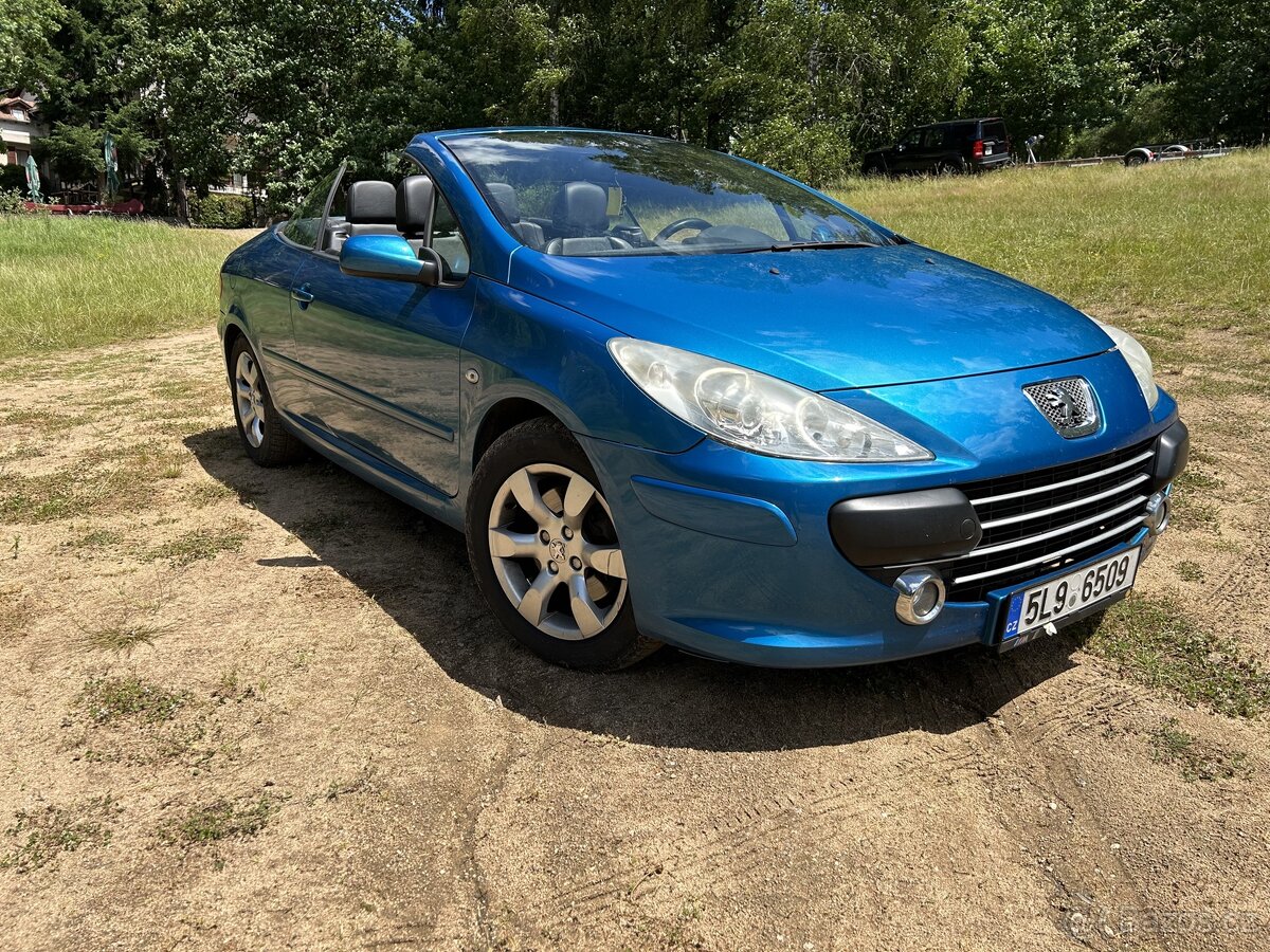 Peugeot 307 cc 2,0 HDI, TOP STAV, Bez KOROZE