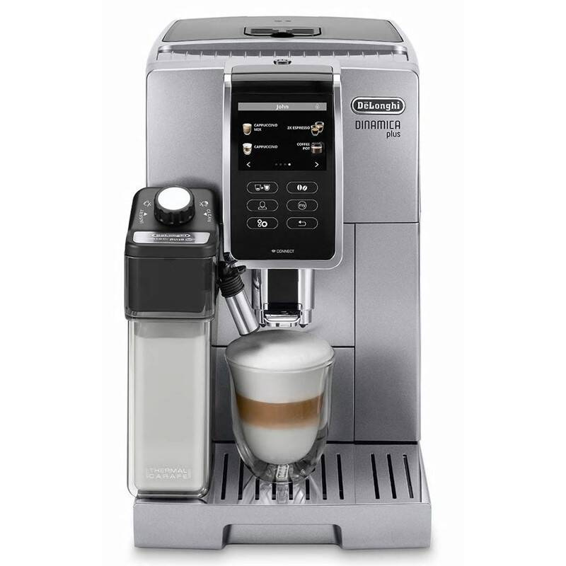 DeLonghi Dinamica + ECAM 370.95.S, 300g, 1,8L, 19 barů