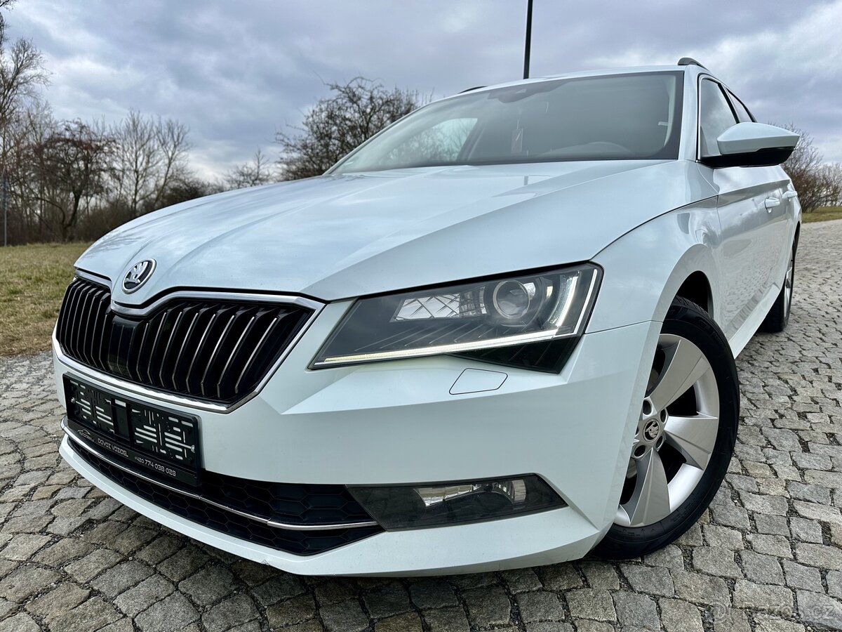 Škoda Superb 2.0 TDI 110kW DSG, rok 1/2016, servis Škoda