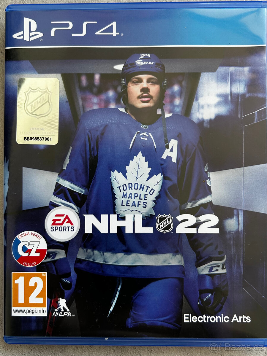 Hra NHL 22 na PS4
