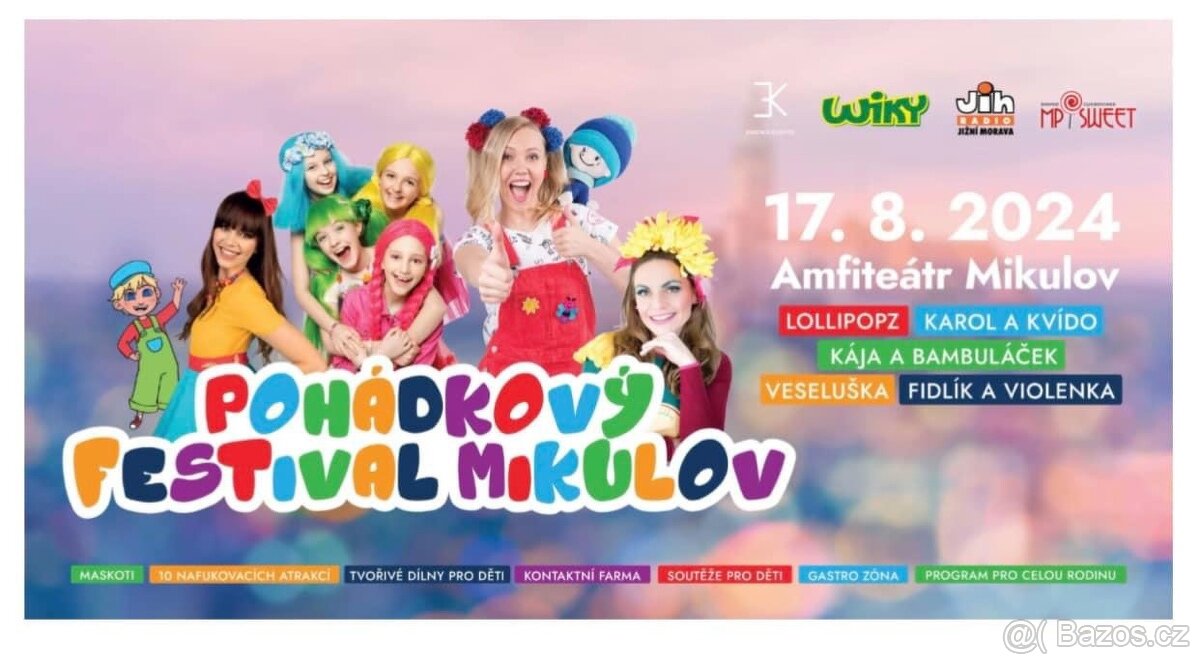 pohadkovy festival Mikulov 17.8.