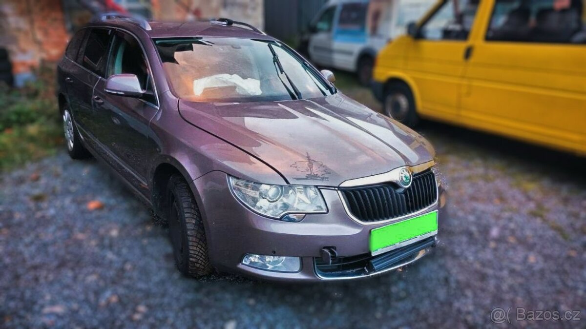 Škoda Superb 2 kombi 2.0TDI 125KW CFGB KXY LF4U