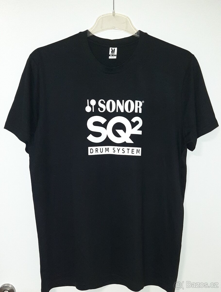 Prodám pánské triko Sonor SQ2- černé XL