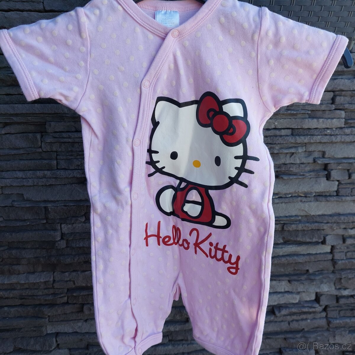 Letní overal, pyžamo vel 74cm, Hello Kitty