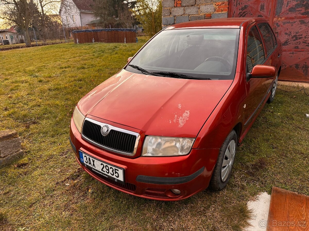 Škoda Fabia sedan 1.4 MPI 2001 (klima, tempomat)