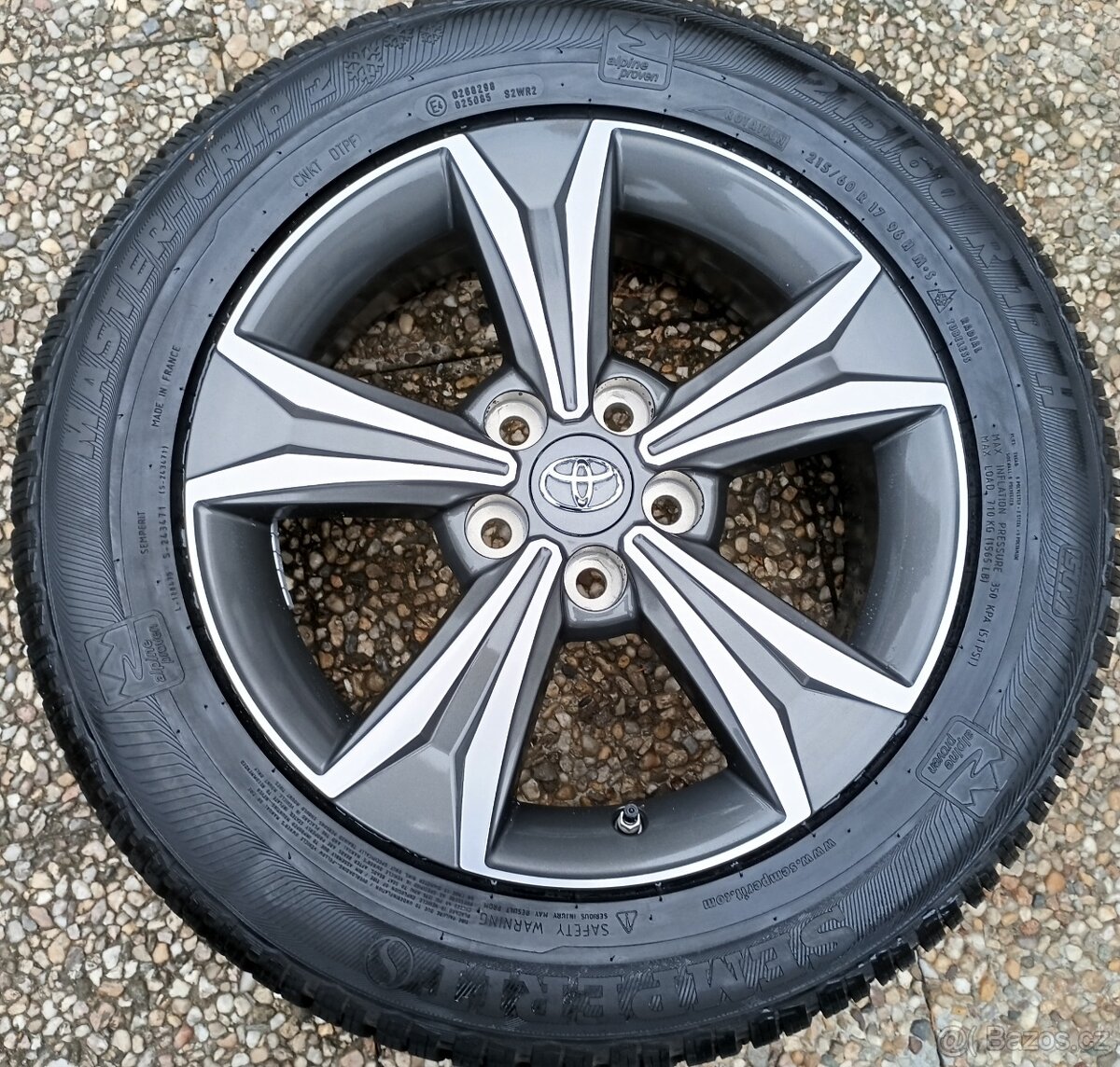 Originál alu sada disků Toyota C-HR 5x114,3 R17