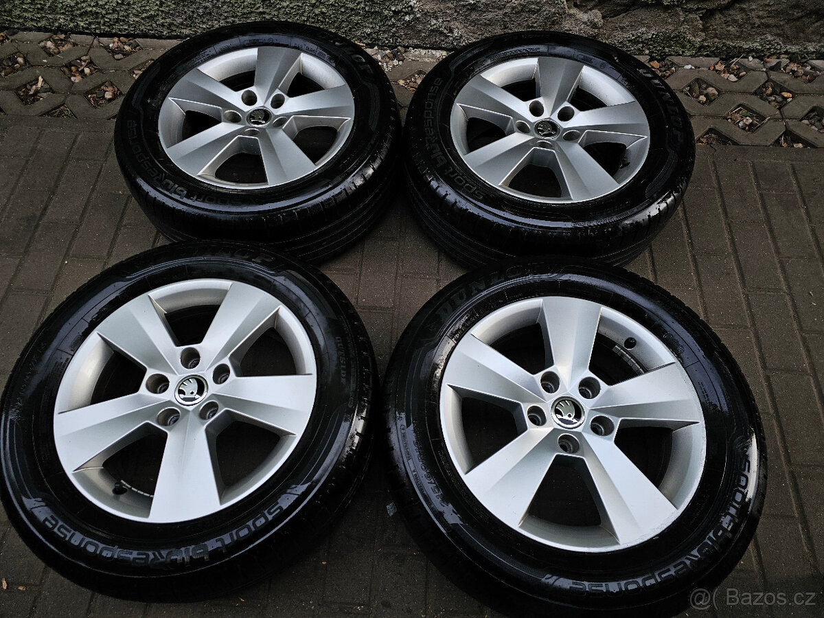 ALU kola letní Škoda 5x112 R16 Superb III Orion Passat B8