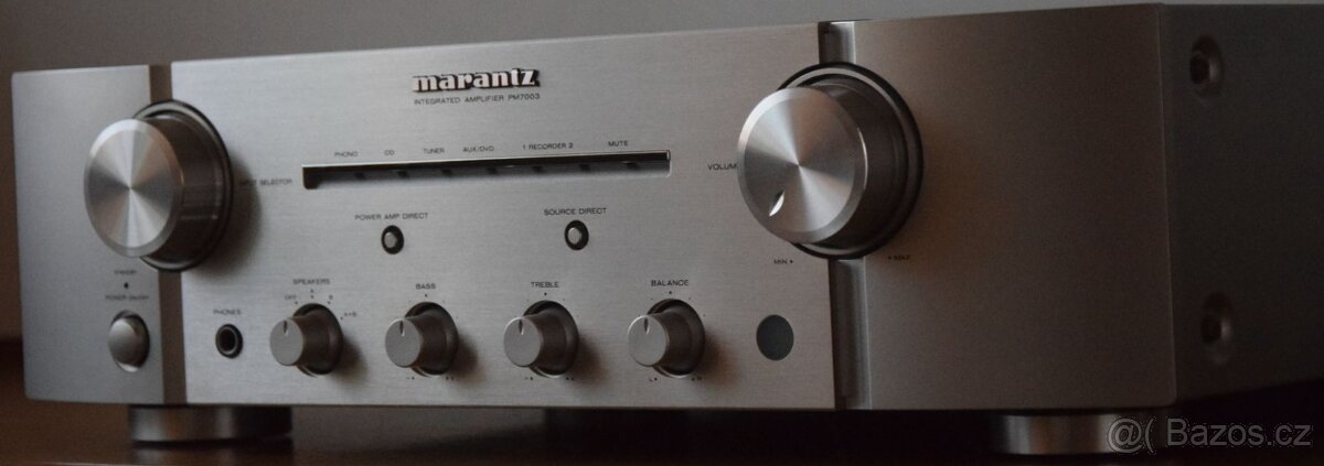 Zesilovač vyšší třídy Marantz PM7003, dálk.ovl., manuál