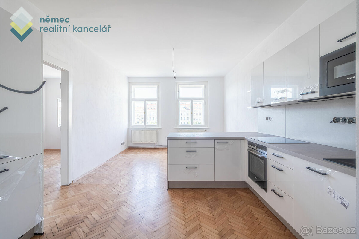 Pronájem, byt 3+kk, 68 m², Praha 3 - Vinohrady, ul. Vinohrad