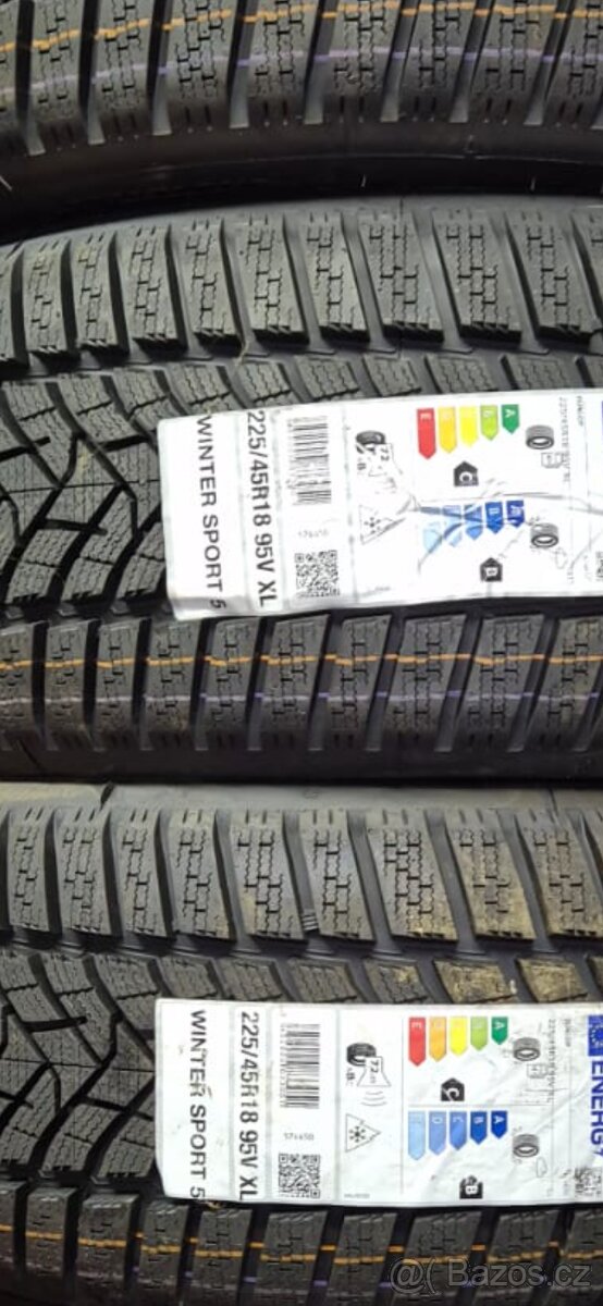 225/45 R 18 DUNLOP WINTER SPORT ZIMNÍ SADA