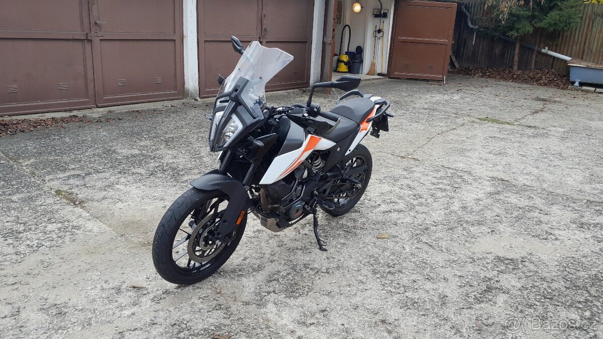 Ktm 390 Adventure, rychlořazeni+