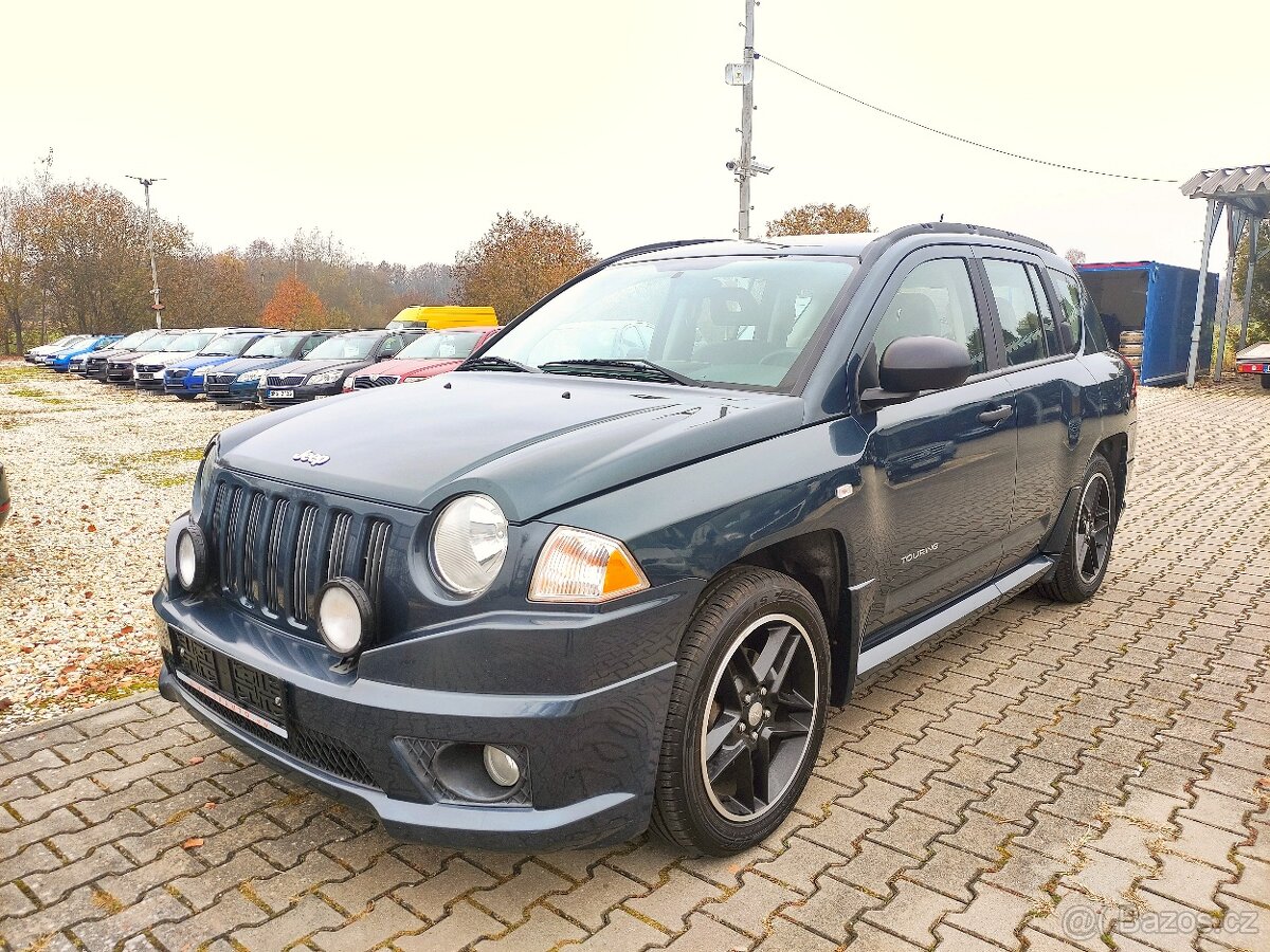 JEEP COMPASS 2.4i VVT 4x4 SPORT,125KW,ALU,ZÁVĚS,MANUÁL.