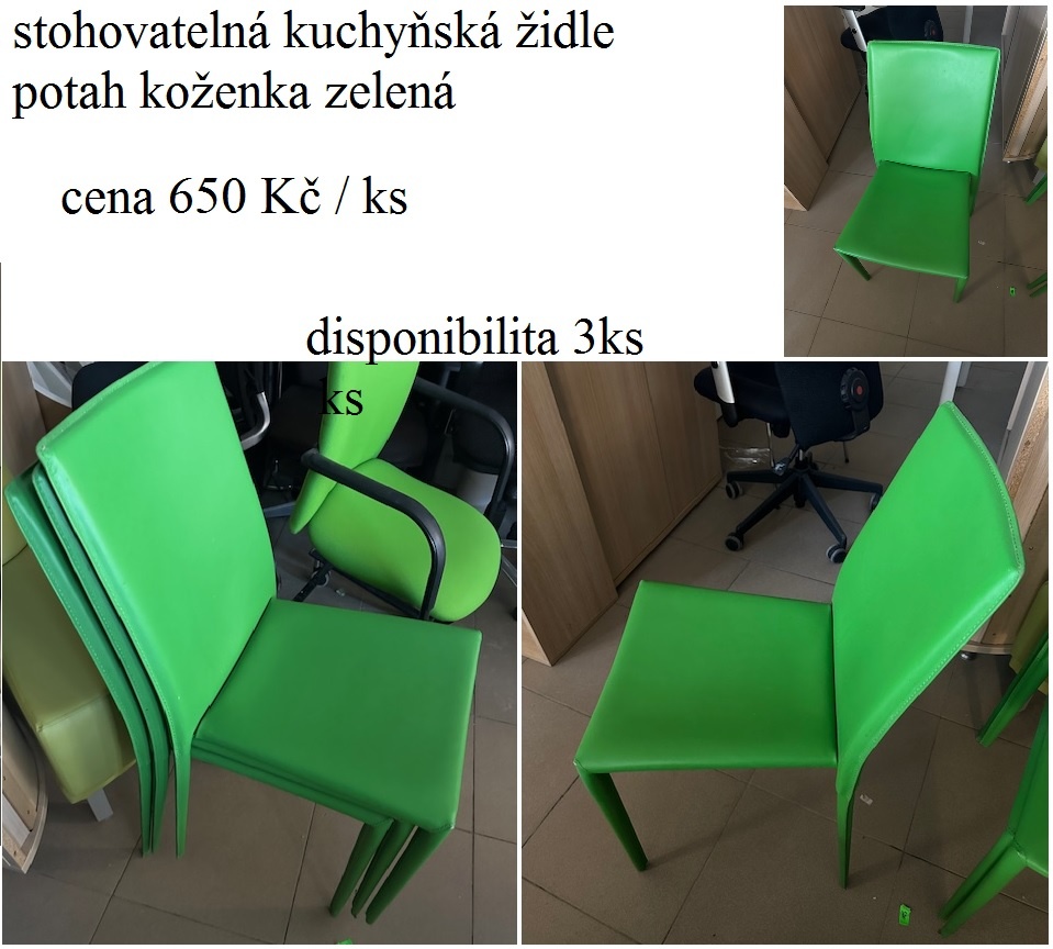 prodám konferenční židle stohovatelné