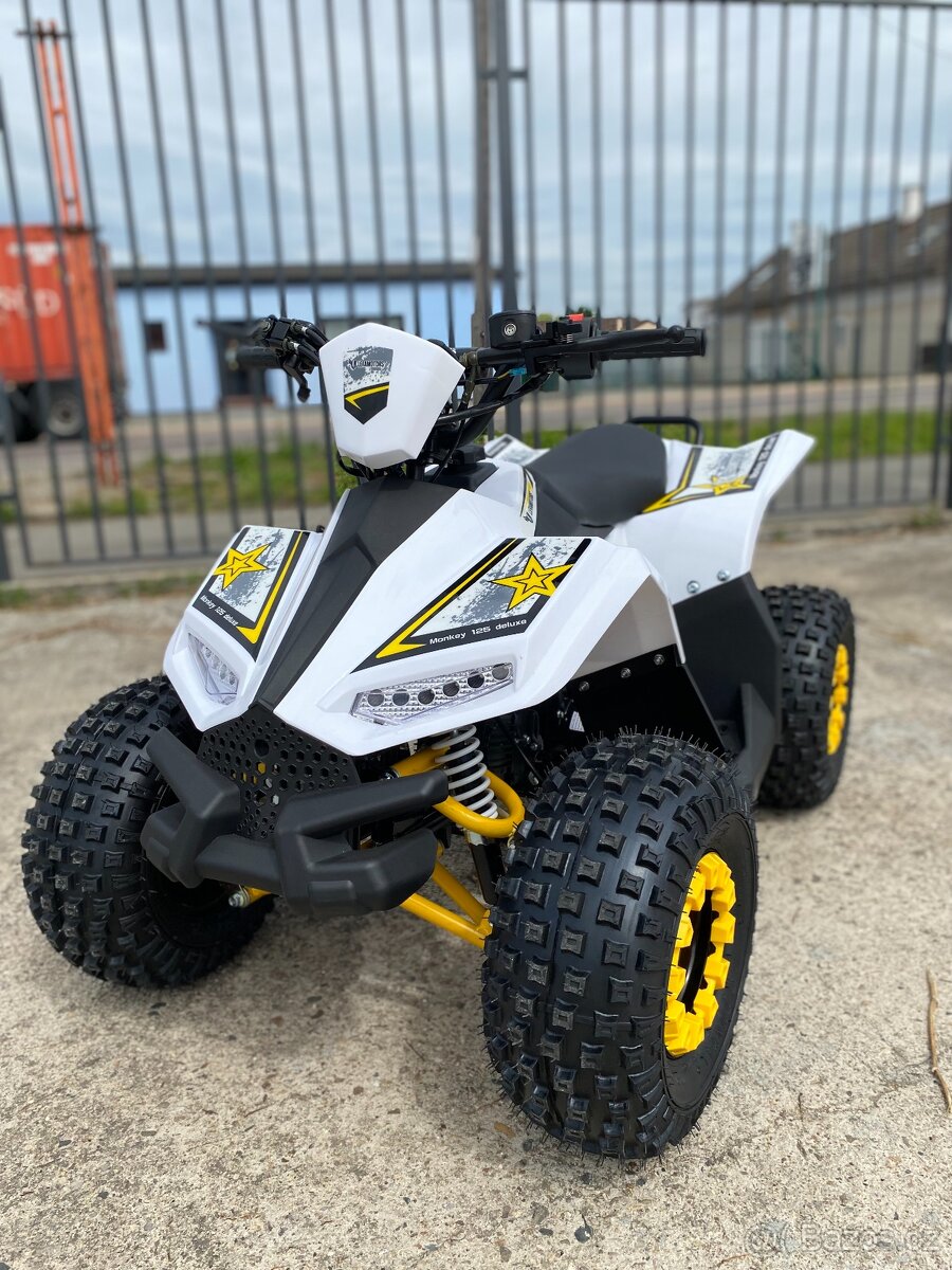 Dětská Čtyřkolka Leramotors Monkey 125 Ccm Automat