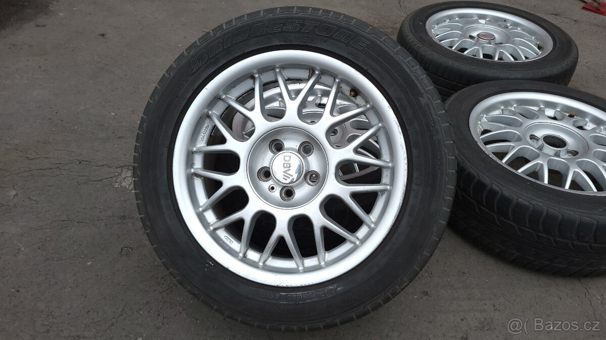 Pěkná letní ALU kola 16" 5x98 Alfa Romeo 156, 147