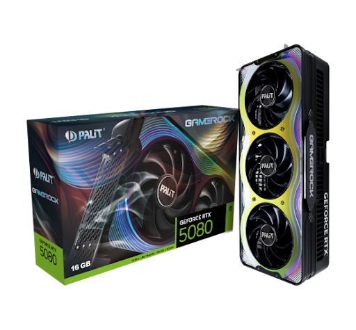 PALIT GeForce RTX 5080 GameRock 16G