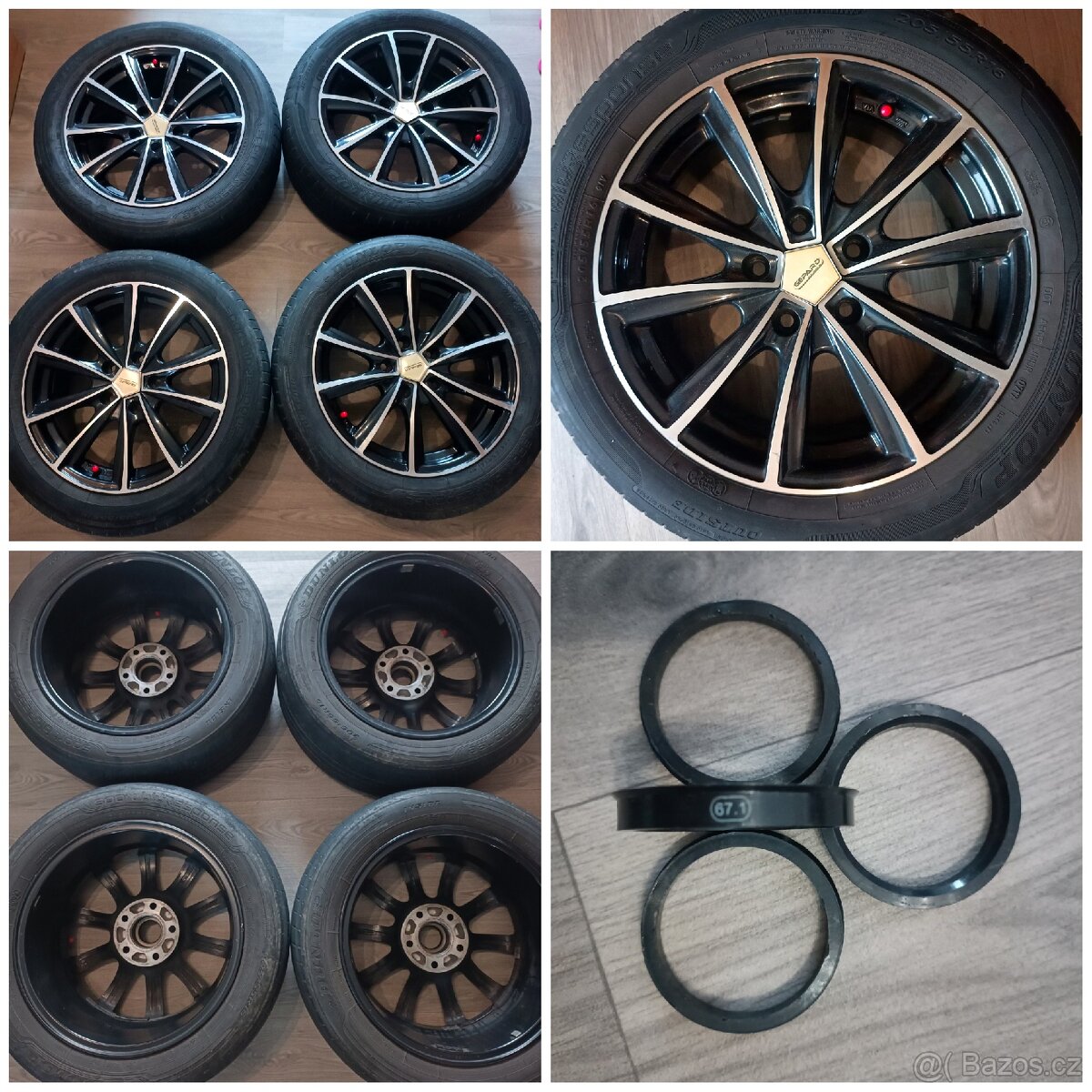 ALU kola GEPARD R16 , 5x112 Black