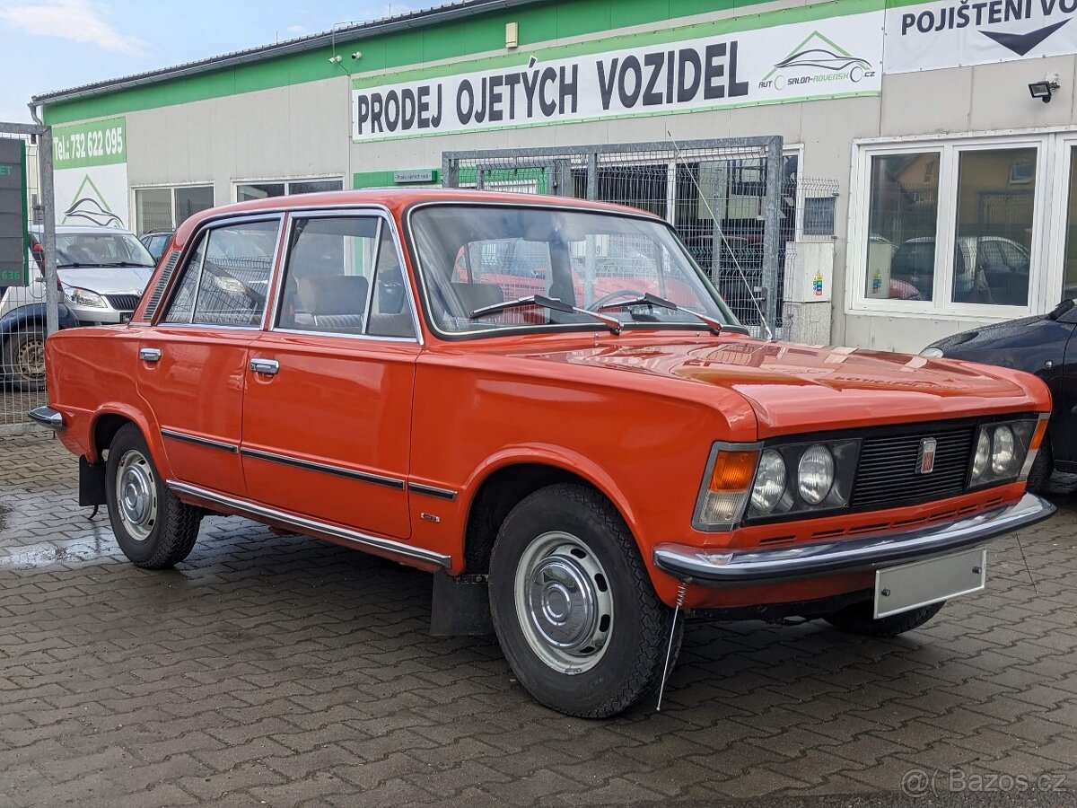 FIAT 125P R.V.1976 PO 1.MAJITELI TOP STAV