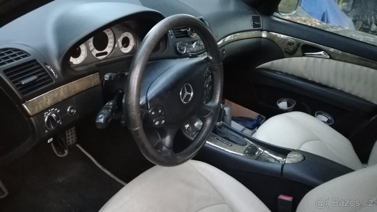 Kožený interiér na Mercedes E - w211 combi, FACELIFT