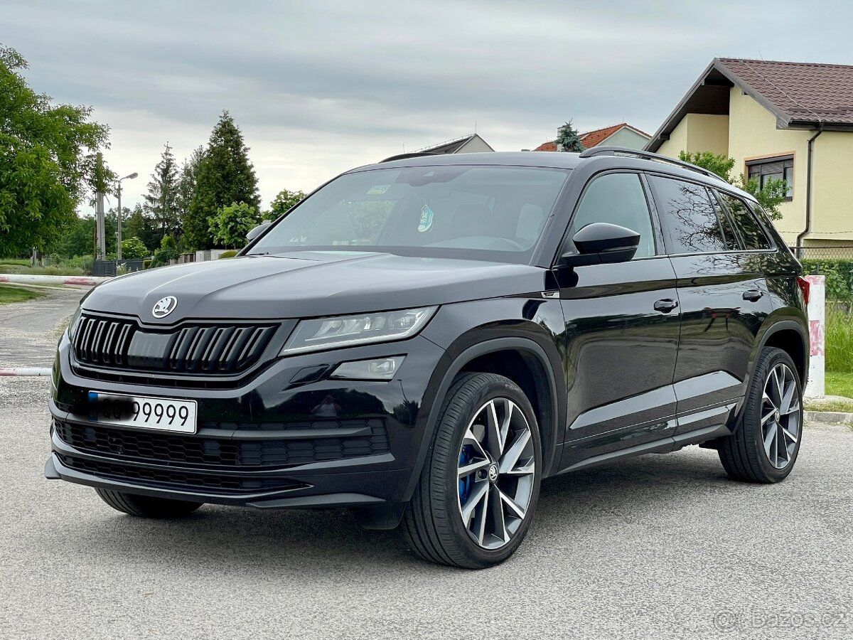 ŠKODA KODIAQ 2,0 tdi 140 kw DSG 4x4 SPORTLINE BLACK EDITION