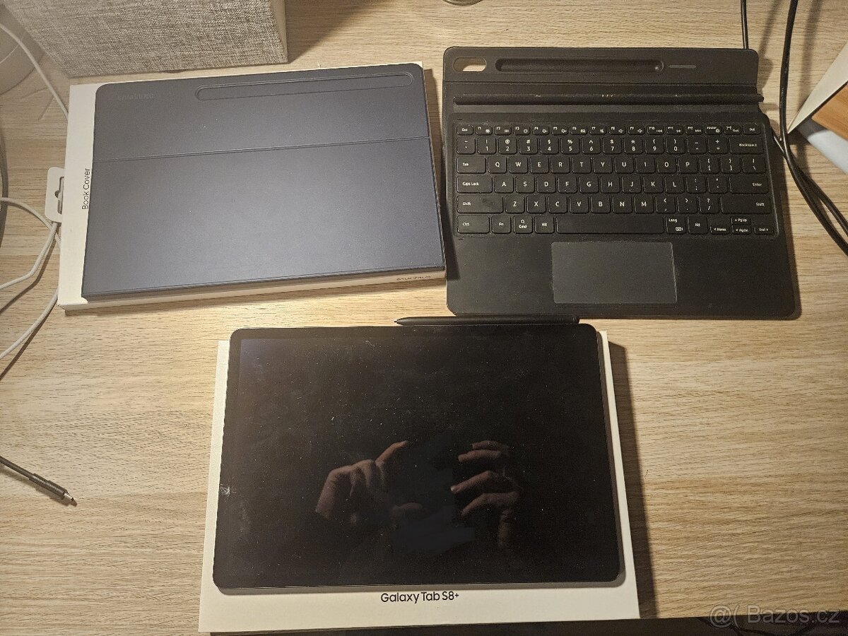 Samsung Galaxy Tab S8+ 128GB Wifi + 2x pouzdra na opravu