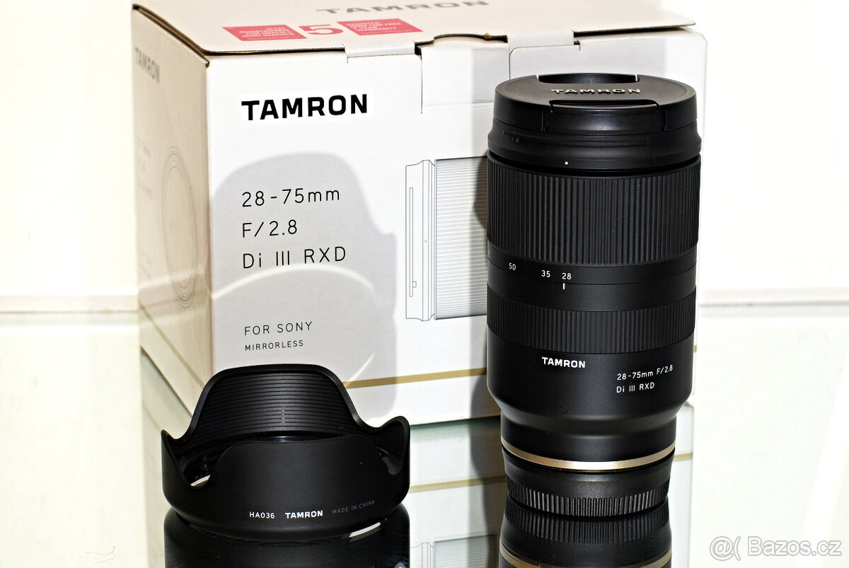 Tamron 28-75mm F/2.8 RXD Di III Sony E NEPOUŽÍVANÝ