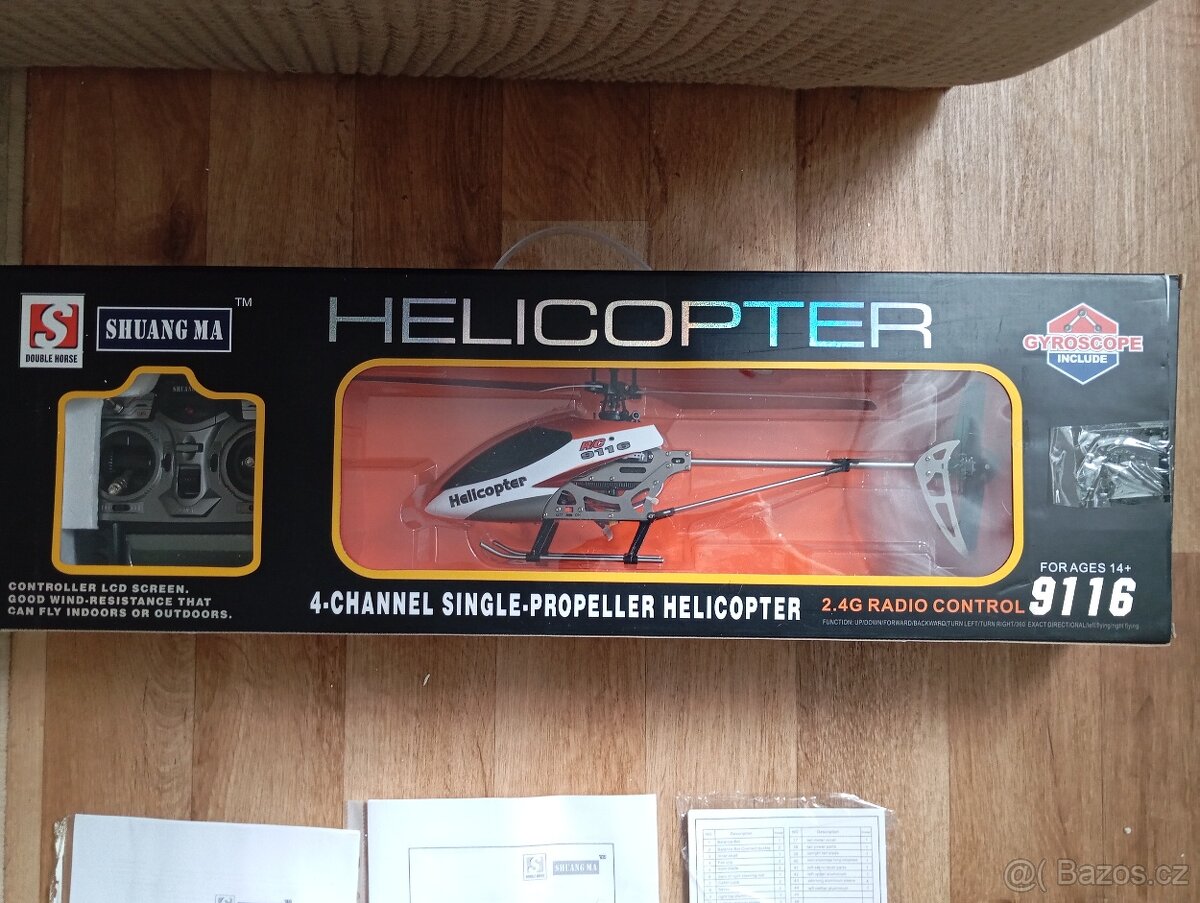 RC helikoptéra