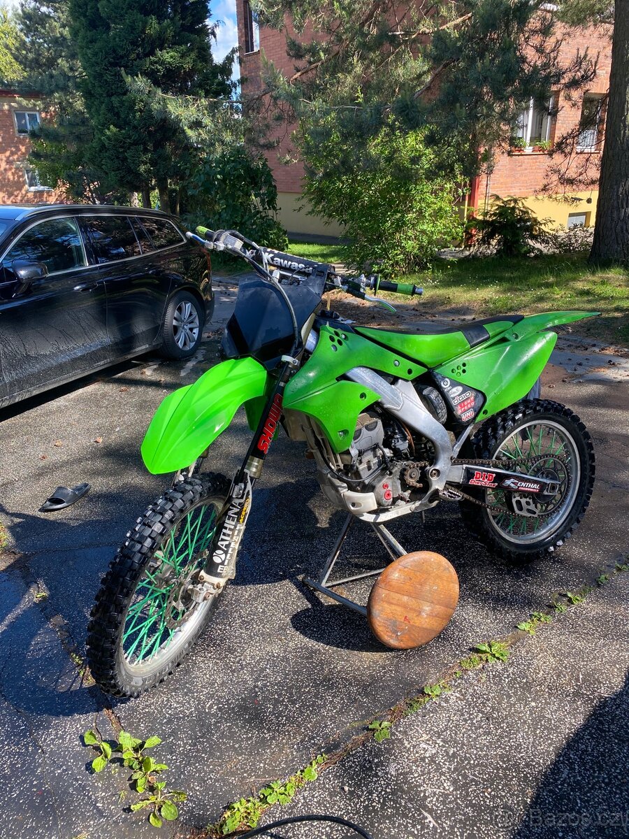 Kawasaki kx250f 2009