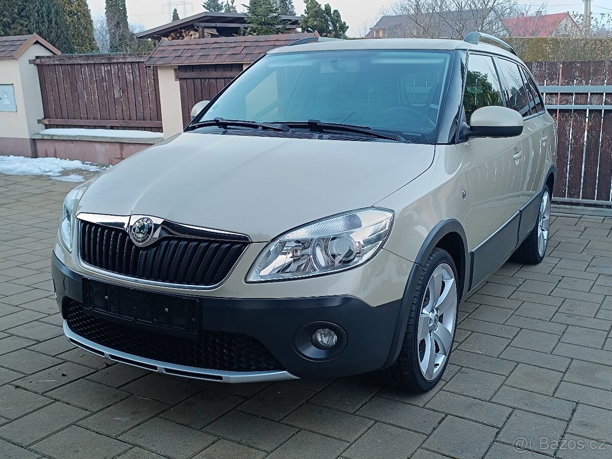 Fabia II - 1.2 TSI - SCOUT - 77kW - Klima -Nelakováno