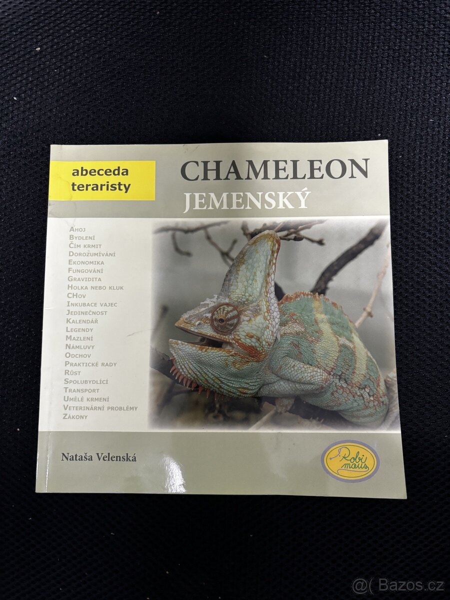 Kniha k chovu - Chameleon Jemenský