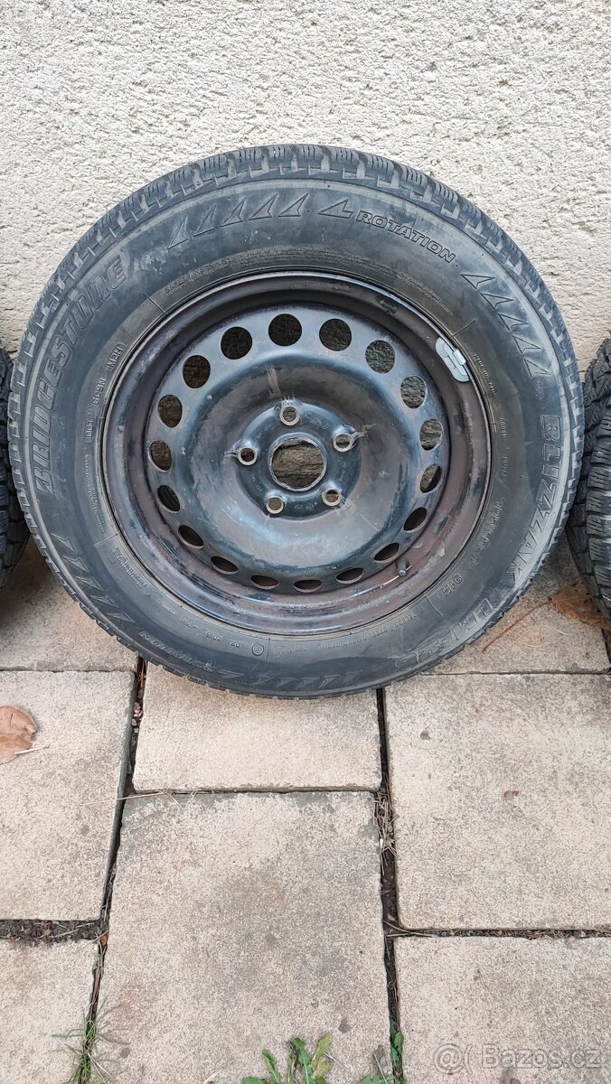 Kola zimní na octavia 2 195/65 R15 91H