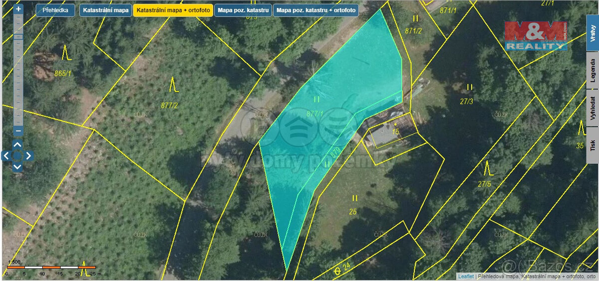 Prodej louky, 1180 m², Vysoké nad Jizerou