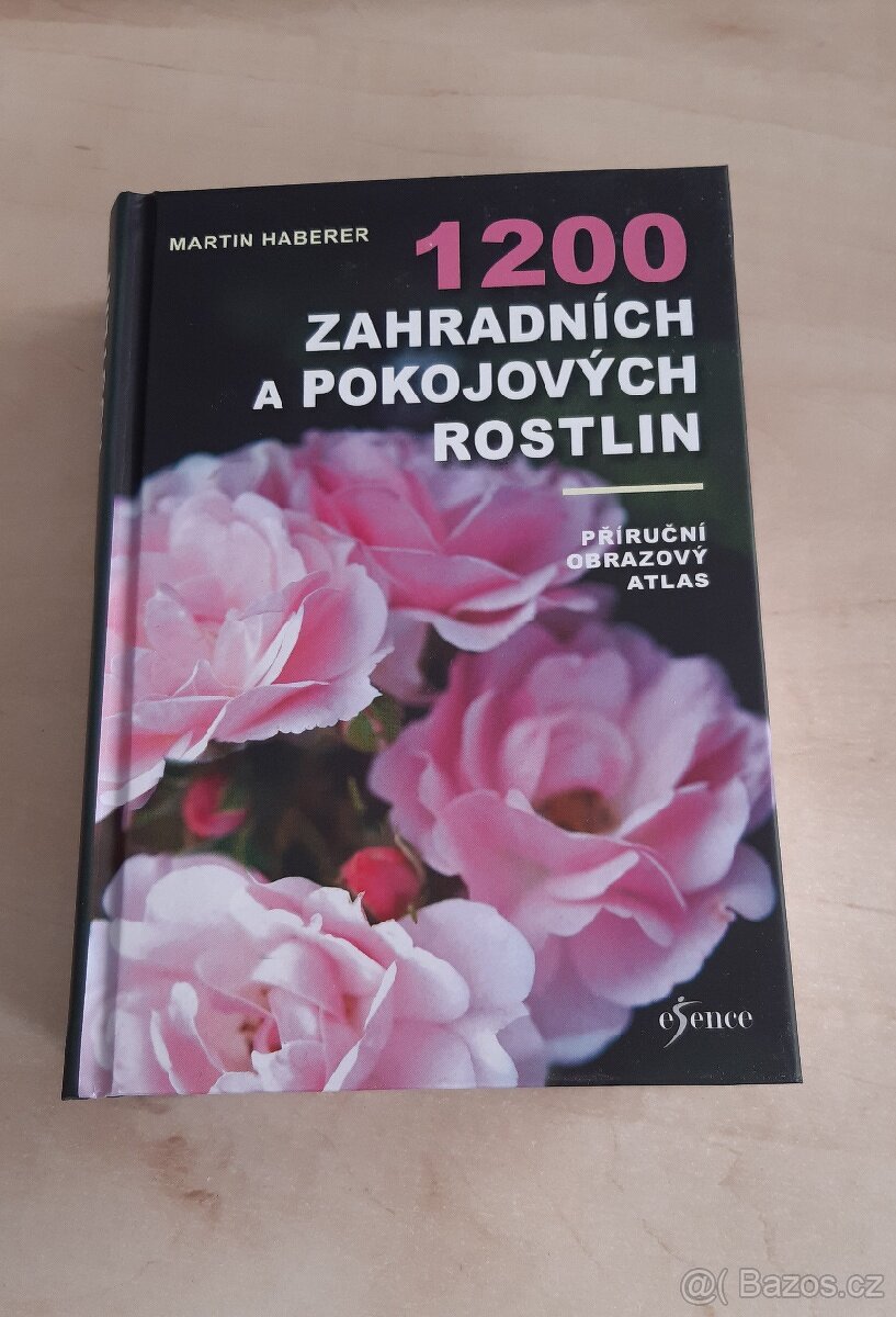 Kniha 1200 zahradních a pokojových rostlin