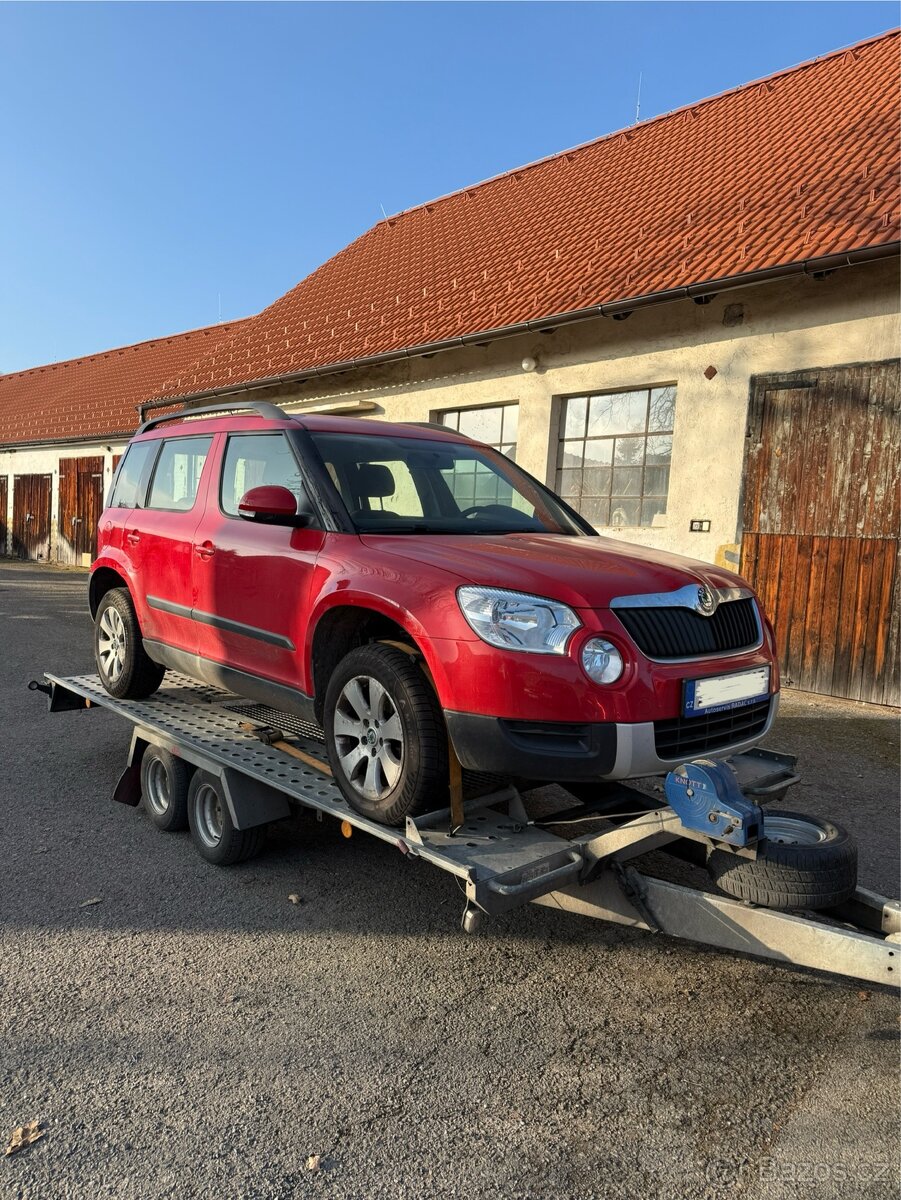 Díly Škoda Yeti 1.8tsi 4x4