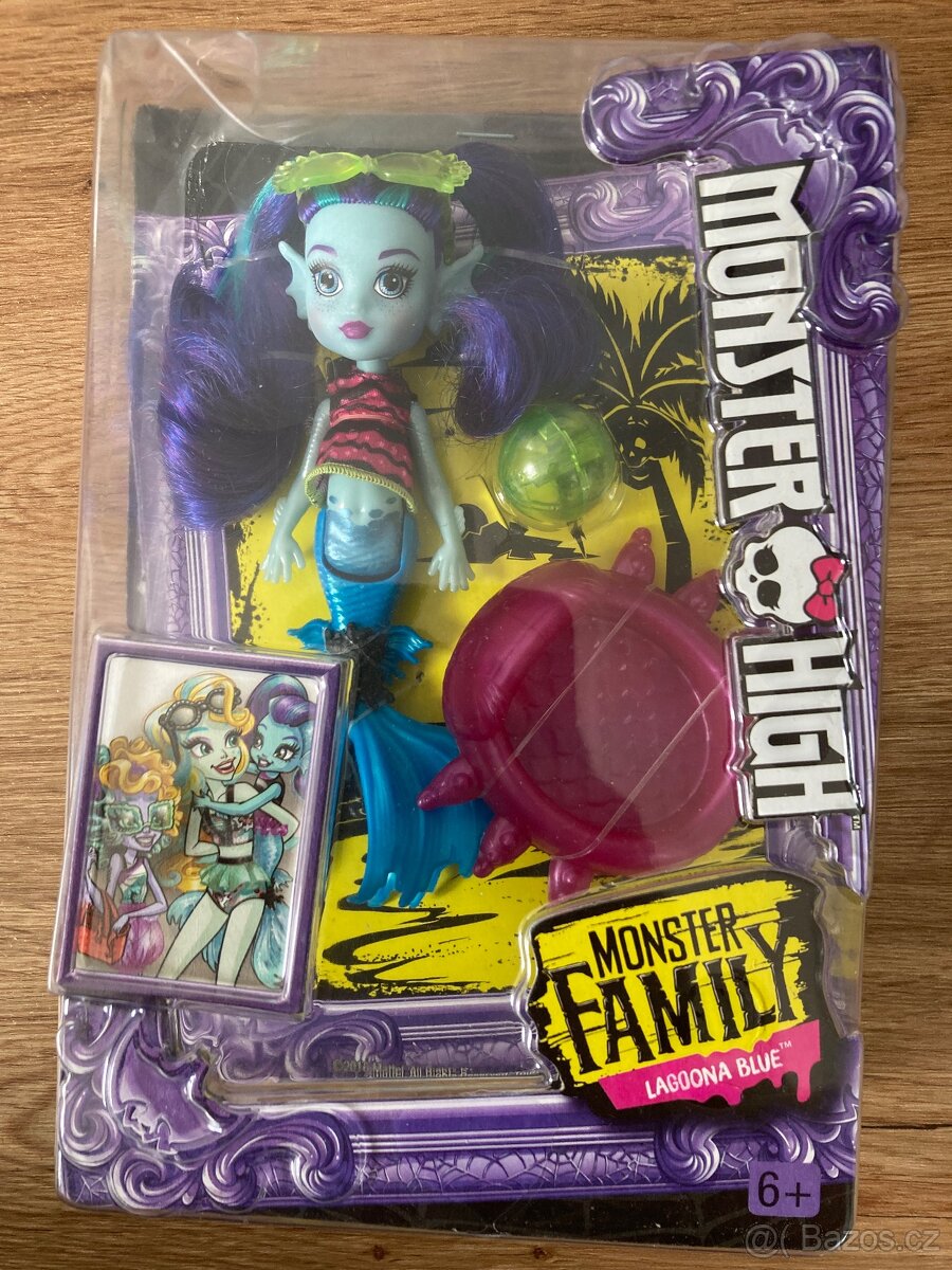 NOVÉ - neotevřené Monster high Ebbie Blue