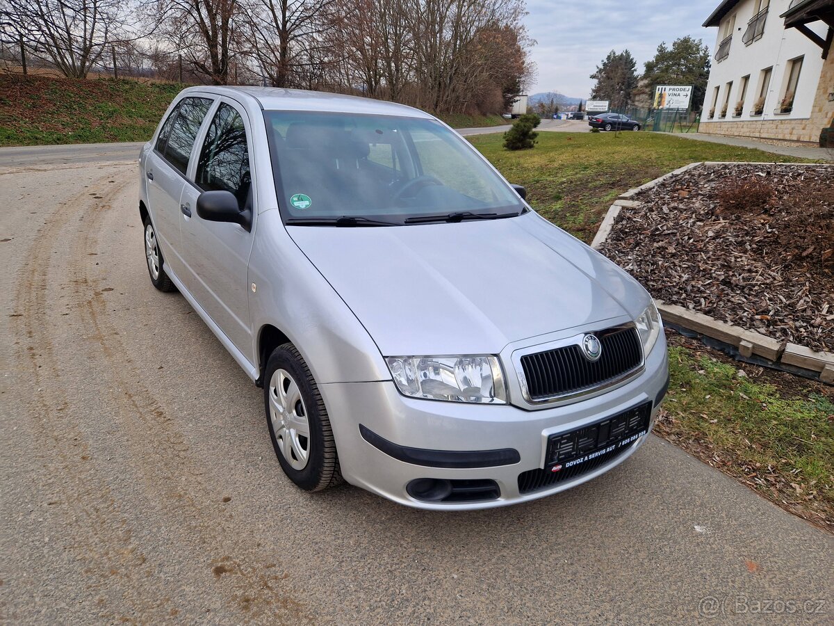 Škoda Fabia I 1,2HTP 40 KW, klima, centrál na DO