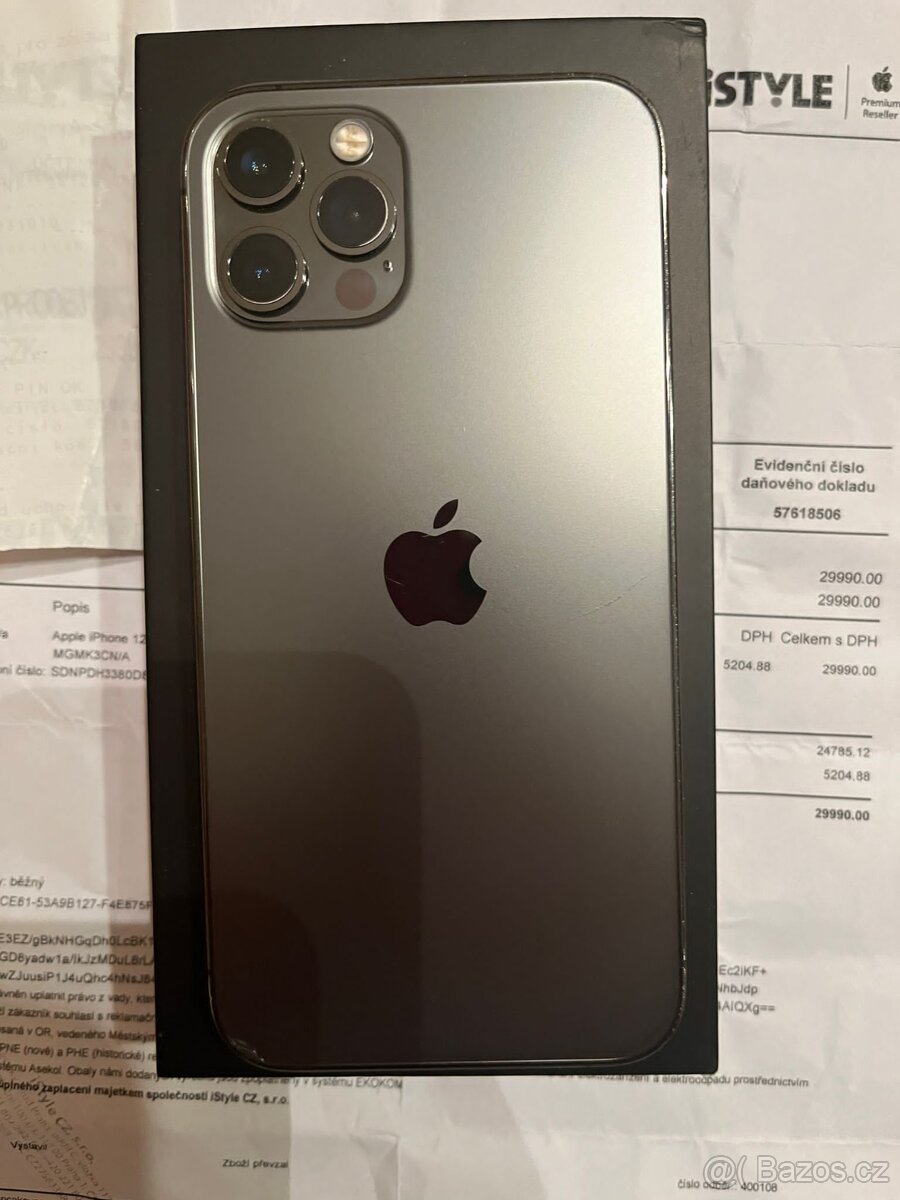 iPhone 12 Pro – 128 GB – grafitově šedý