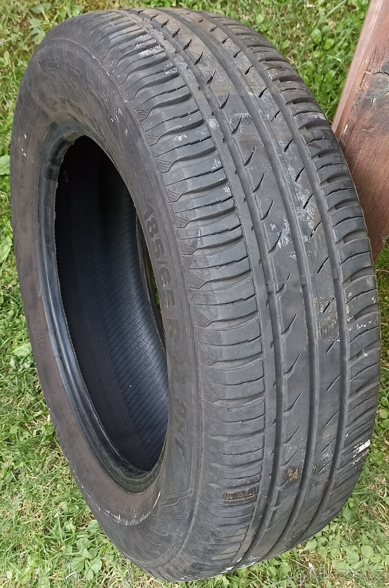 prodám 1 kus letní pneu Continental 205/55R16-05