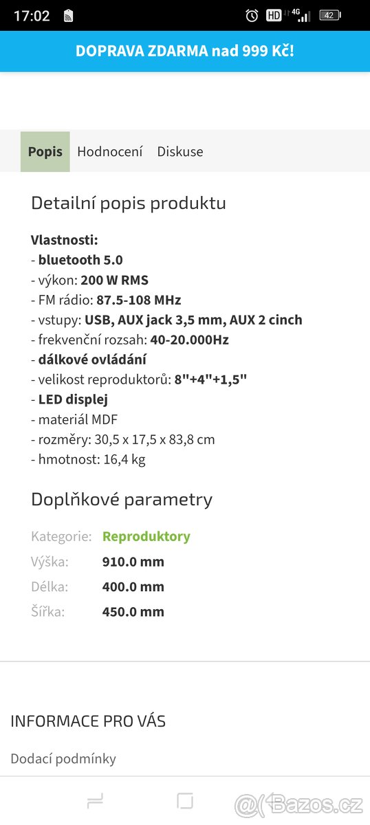 Sloupové reproduktory