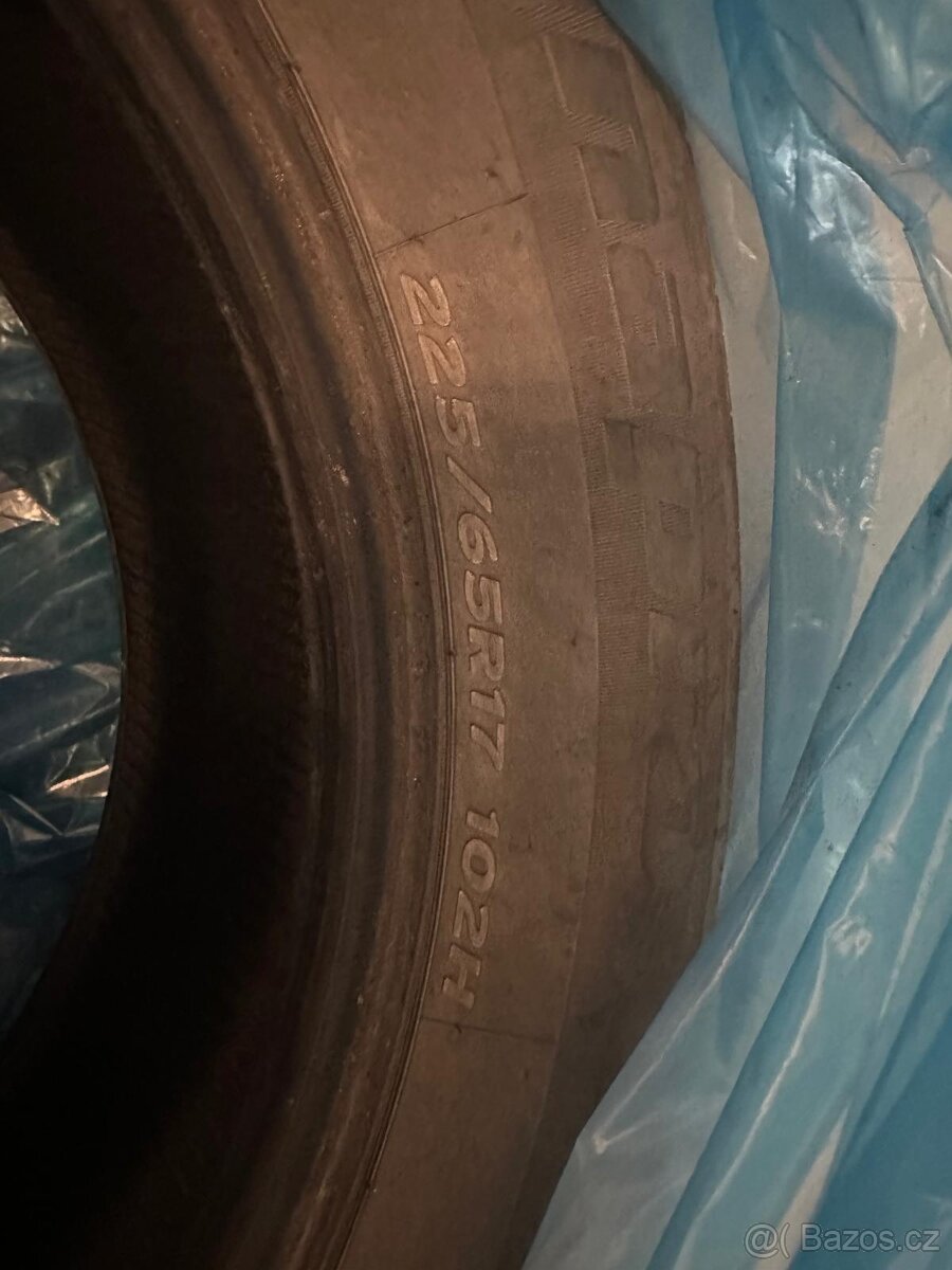 4 kusy letní pneu 225/65 R17 102H