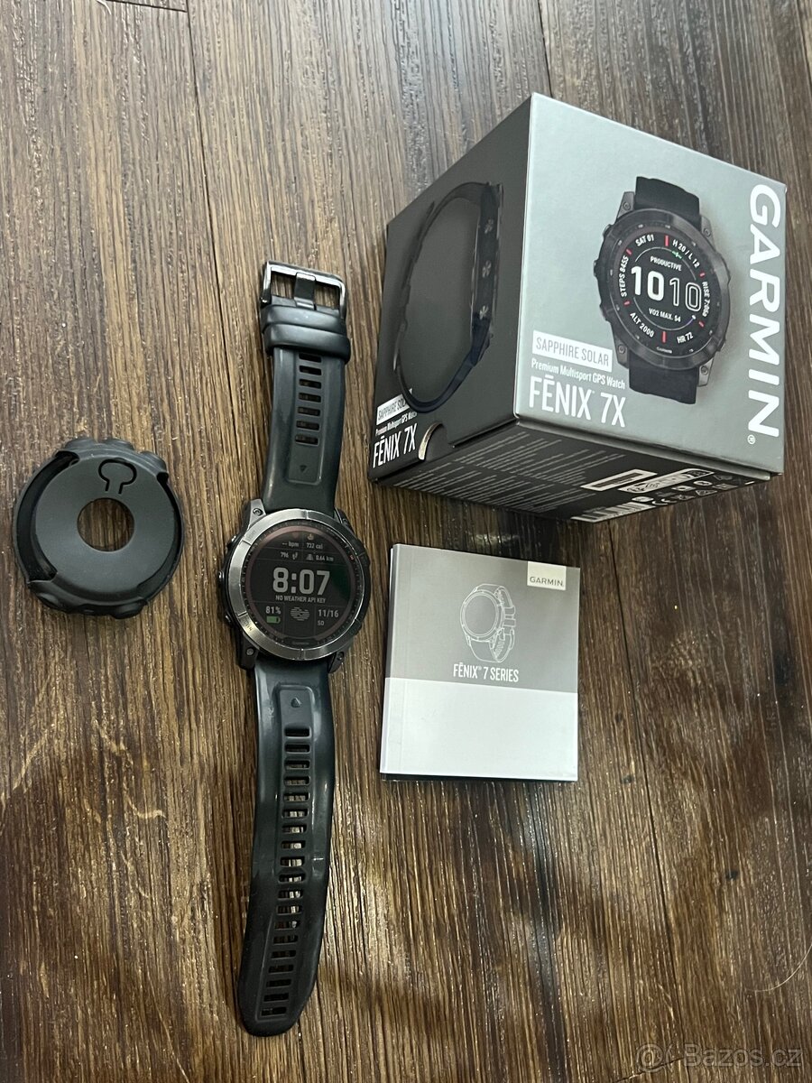 Garmin fenix 7X Sapphire Solar