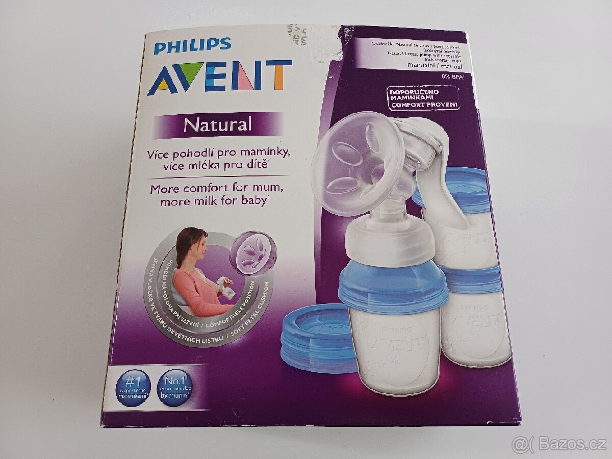 Philips AVENT manuální a VIA 3 x 180 ml